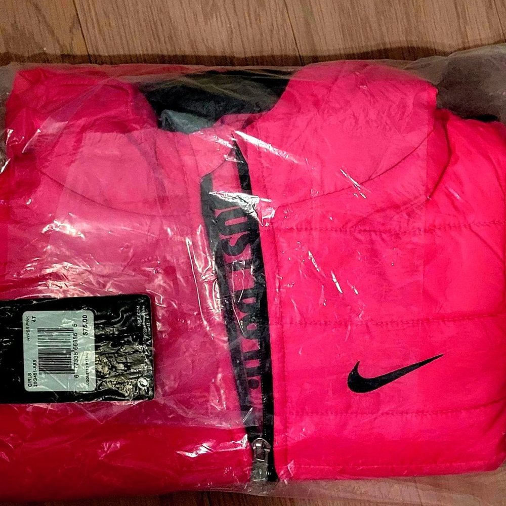 NEW NIKE 4T Hot Pink SKI Jacket